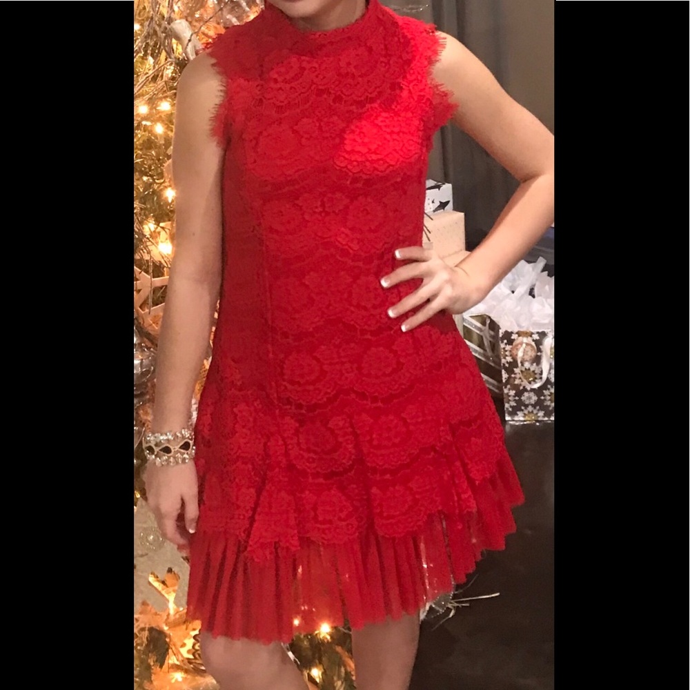 Girls Red party dress size 12